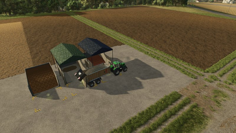 Haufenlager Mit Überdachung v1.0.1.0 FS25