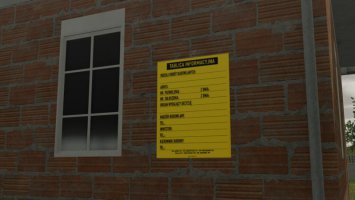 Polish Sign (Prefab) FS25