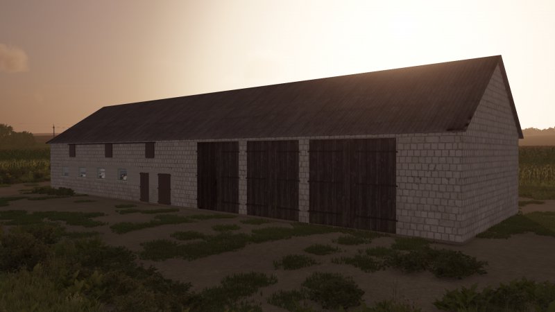 Polska Obora ze stodołą FS22