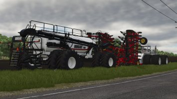 Bourgault 3320-76 Paralink Hoe Drill + 7950 Air Cart FS25 Bourgault 3320-76 Paralink Hoe Drill + 7950 Air Cart FS25