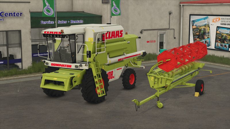 Claas Dominator 108 FS25