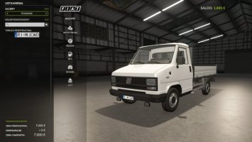 Fiat Ducato pickup truck