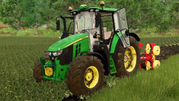 John Deere 6M Traktor v1.0.0.1 FS25 John Deere 6M Traktor v1.0.0.1 FS25