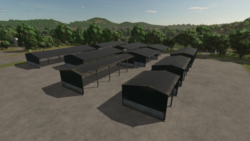 Metall Unterstand Pack FS25