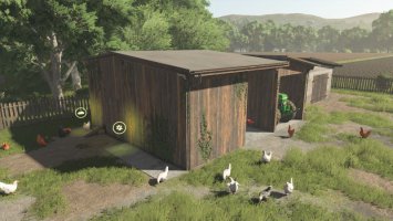 Shed With A Chicken Coop FS25