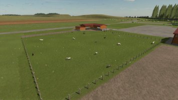 Sheep Barn L Shape FS25