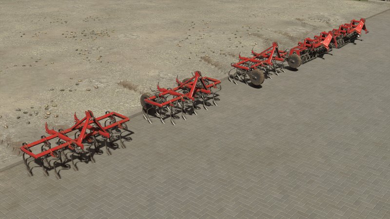 Unia U412/0 And APOLLO Rollers FS25