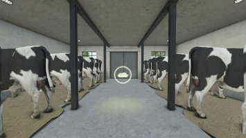Barn With Cowshed FS25