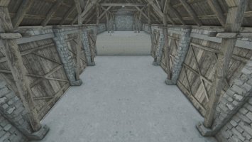Barn With Cowshed FS25