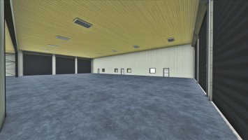 Große Durchfahrtsgarage FS25
