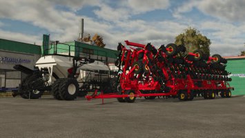 Bourgault 3420-100 Paralink Hoe Drill + 71300 Air Cart