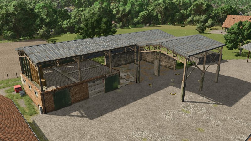 Ivoy Strohhangar FS25