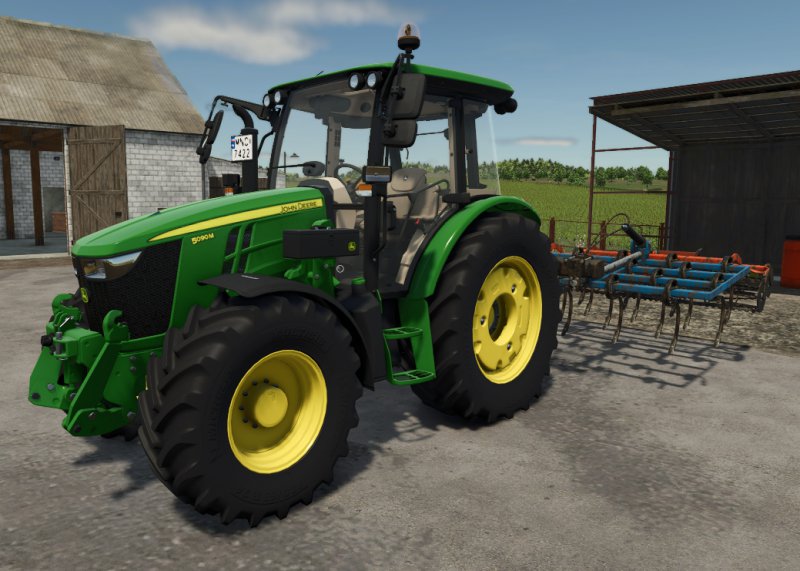 John Deere 5M Series FS25