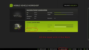 Major Service FS25 Major Service FS25
