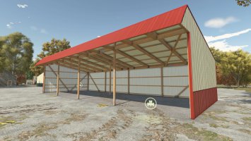 Metal Open Shed FS25