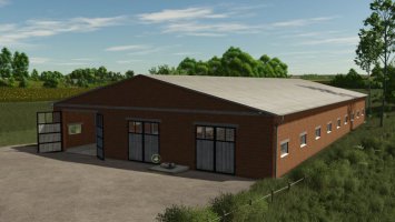 Modern Kuhstall FS25