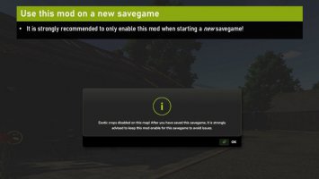 No Exotic Crops FS25