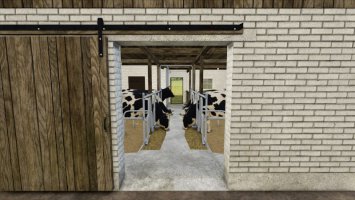 Old Brick Cow Barns FS25 Old Brick Cow Barns FS25