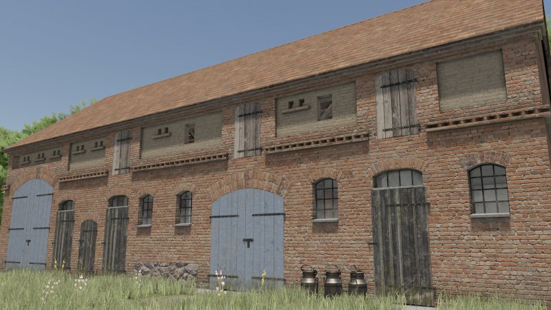 Post-German Cowshed FS25