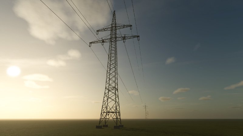 Power Pole Prefab (Prefab) FS25