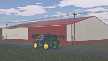 Shed With Xtra Wide Doors FS25