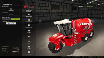 Vervaet Hydro Trike Extended v1.1.0.0 FS25