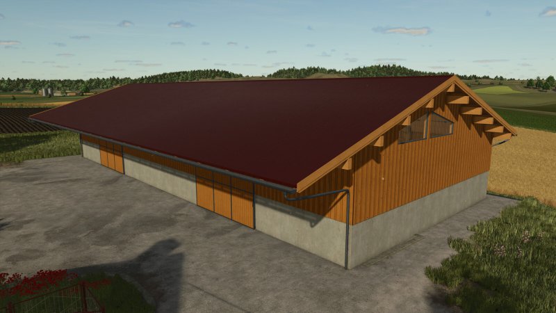 Große Maschinenhalle FS25