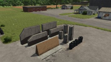 BunkerWallSet v1.0.0.1 FS25 BunkerWallSet v1.0.0.1 FS25