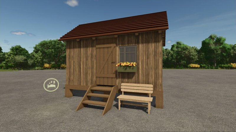 Baubare Hütte FS25