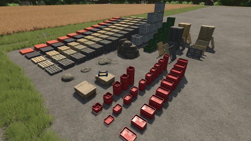 Decorative Pack For Productions FS25
