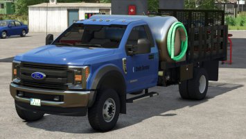 Ford F550 Septic Service & Fuel and Lube Trucks v1.0 FS25