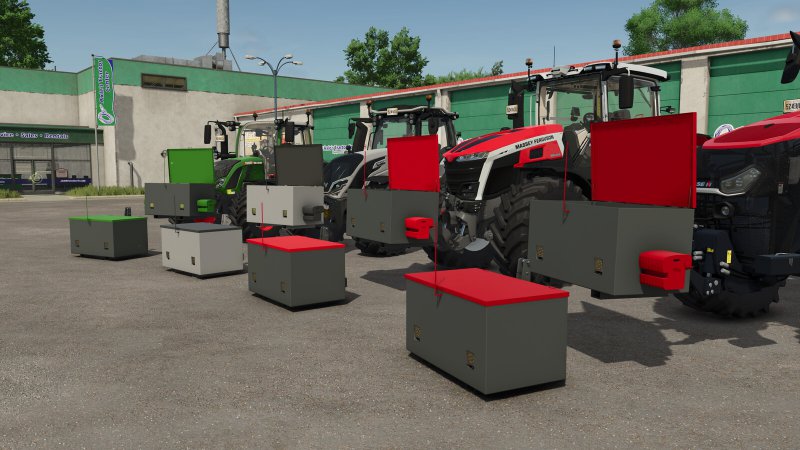 Front Weight Box FS25