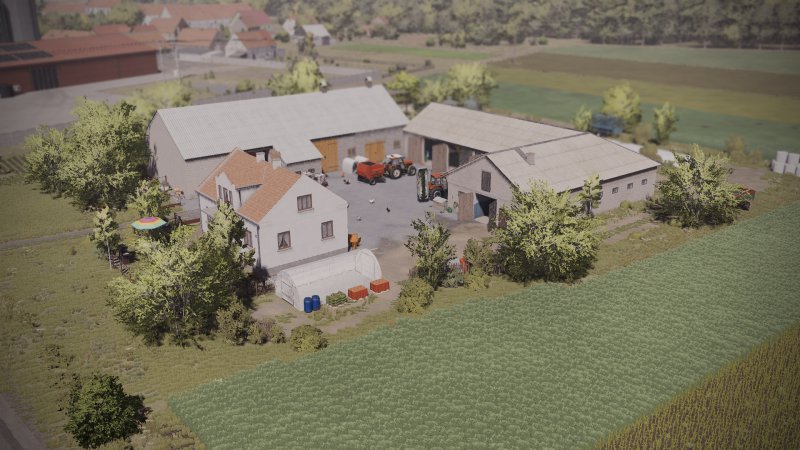 FS22 SAVE Średnie Polskie Gospodarstwo  - Krajów & Łaźniki FS22