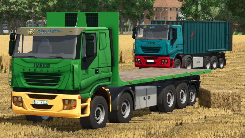 Iveco Clixtar Truck & Trailers v1.0 FS25