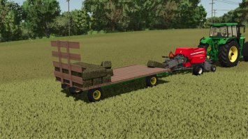 John Deere 1075 Hay Wagon FS25 John Deere 1075 Hay Wagon FS25