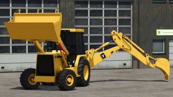 John Deere 410D Backhoe Loader v1.0 FS25 John Deere 410D Backhoe Loader v1.0 FS25