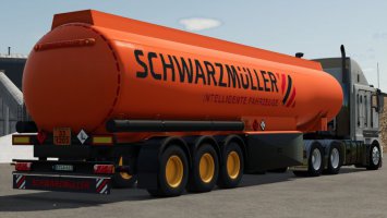 Kenworth K200 & Schwarzmuller Tanker v1.0 FS25 Kenworth K200 & Schwarzmuller Tanker v1.0 FS25