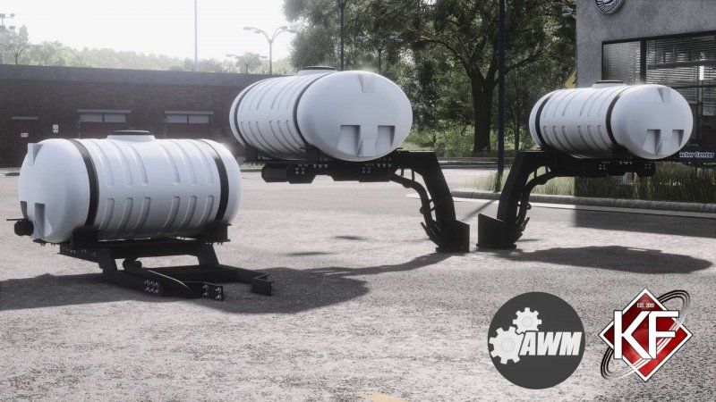 Lizard Helicopter Tanks & Front Tank FS25