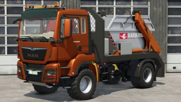 MAN TGS 18.500 Skip Loader Truck v1.0