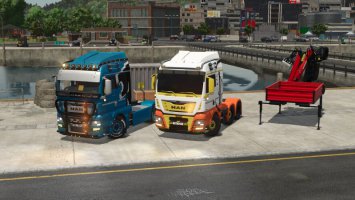 MAN TGX Sattelzug Pack v2.0.0.0 fs25