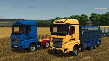 Sisu Polar Truck & Swap Bodys and Trailers v1.0 FS25