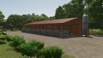 Hölzernes Schuppenpaket FS25