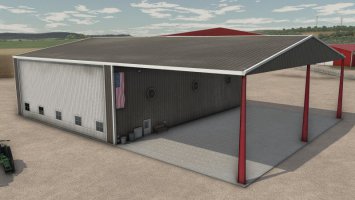 Large Drive Thru Shed