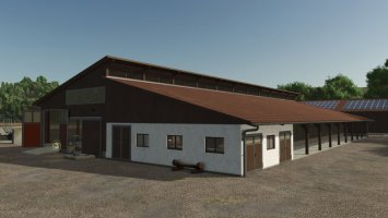 Medium Sized Cow Barn FS25