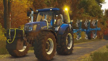 New Holland T6 IC 1.3 (better sound) FS25 New Holland T6 IC 1.3 (better sound) FS25