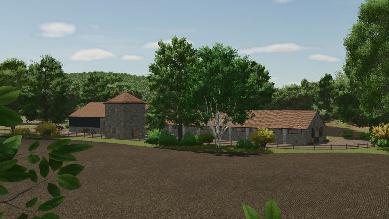 Schafstall La Blaquiere FS25