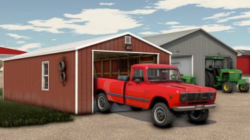 Kleine Garage Mit Werkstatt FS25 Kleine Garage Mit Werkstatt FS25