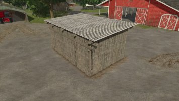 Small Old Wooden Shed FS25