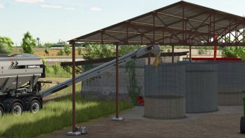 Temporäre Drahtsilos FS25
