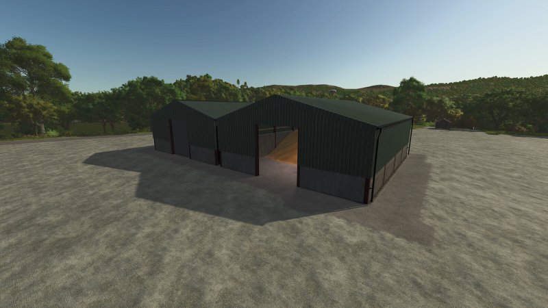 UK Style Grain Shed FS25